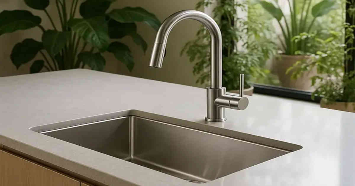 stainless steel sink